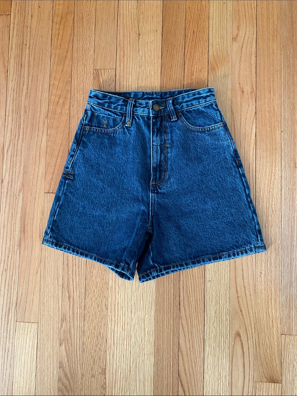 NWT Thrills Koko Short Dark Wash
